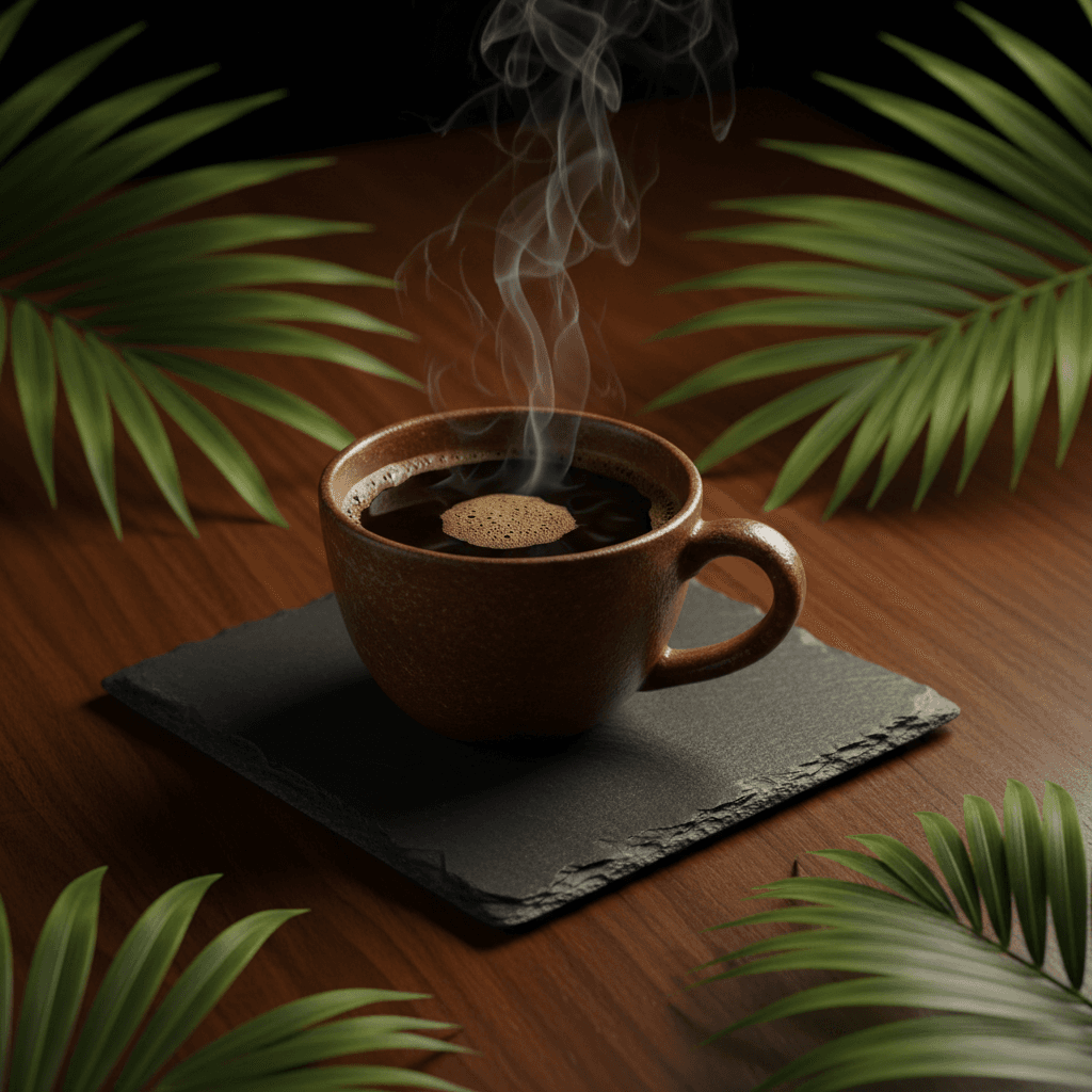 American Coffee (Tinto) — Black drip coffee at Tropical Bites Chicago
