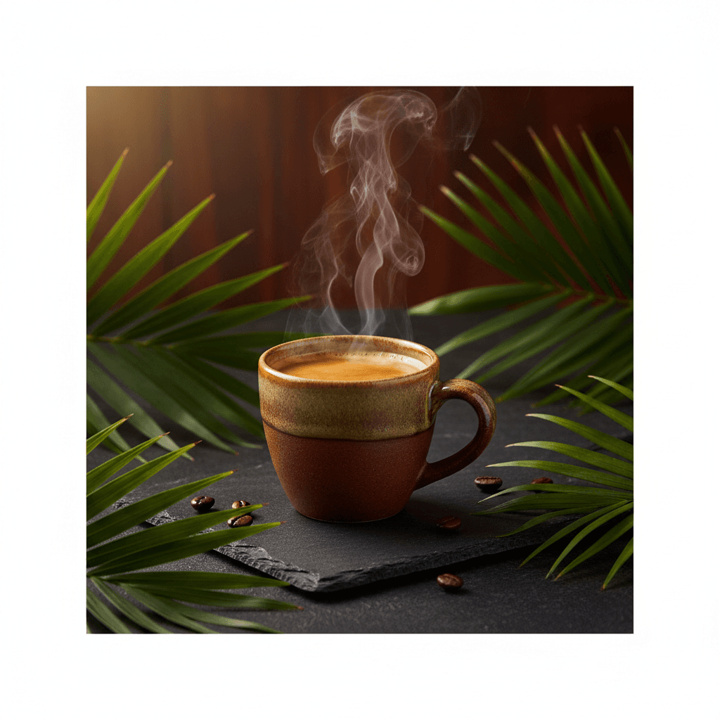 Espresso Double — Double shot of espresso at Tropical Bites Chicago