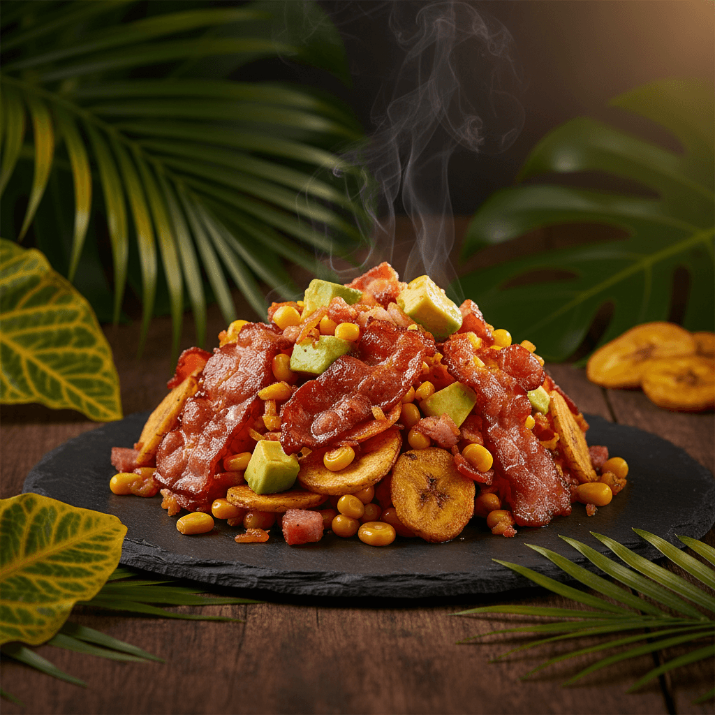 Extra Bacon — Add bacon at Tropical Bites Chicago