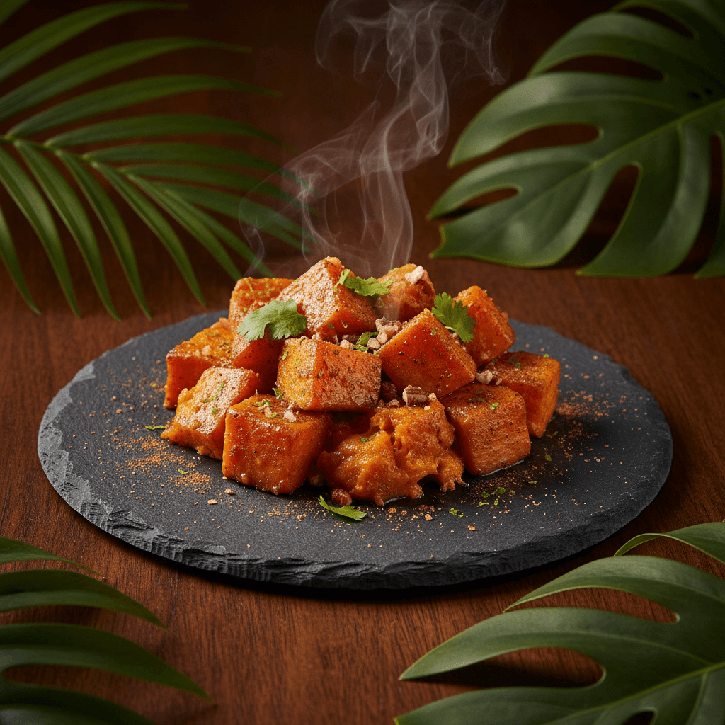 Extra Sweet Potato — Add sweet potato at Tropical Bites Chicago