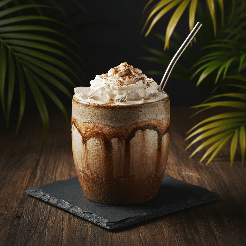 Iced Chocolate — Iced chocolate drink at Tropical Bites Chicago