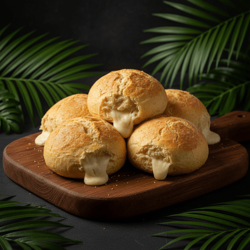 Pan de Maíz con Queso — Cheese-stuffed corn bread at Tropical Bites Chicago