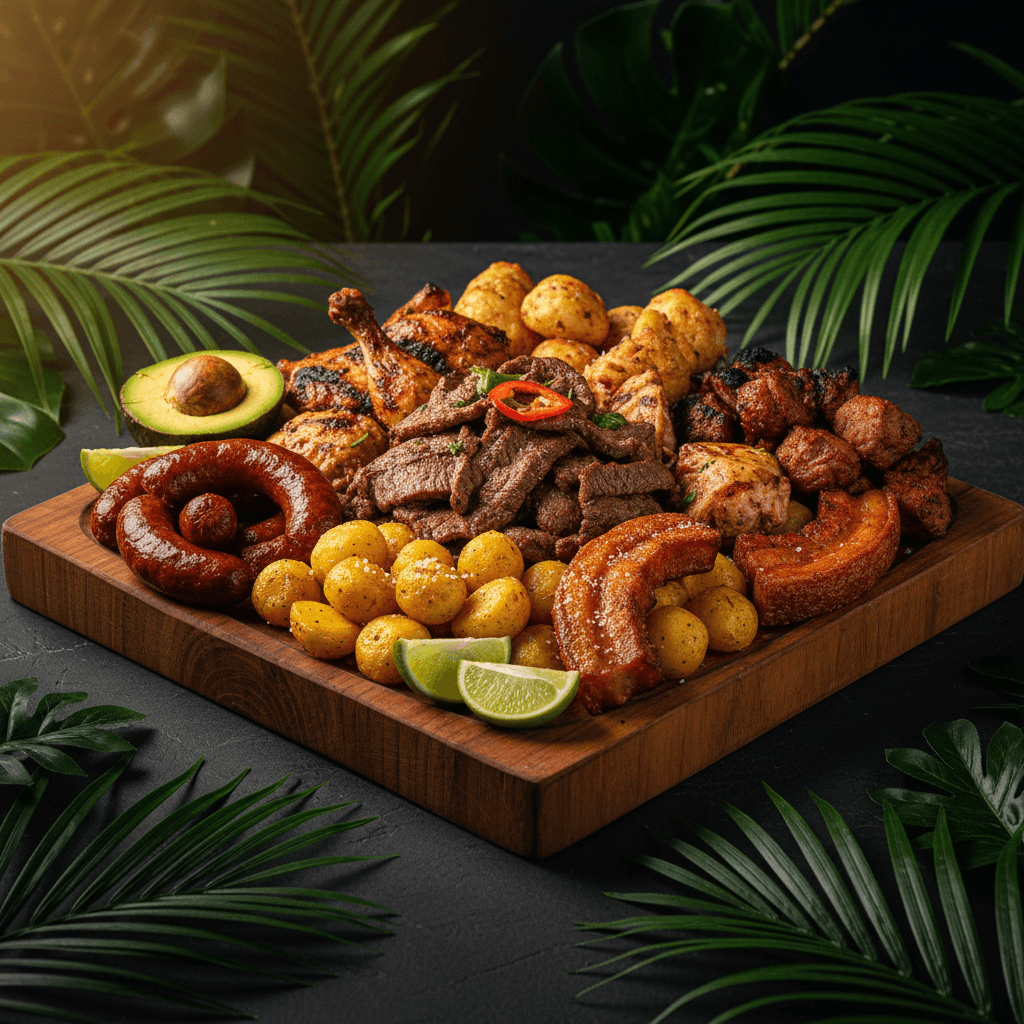 Picada Grande — Large platter to share at Tropical Bites Chicago