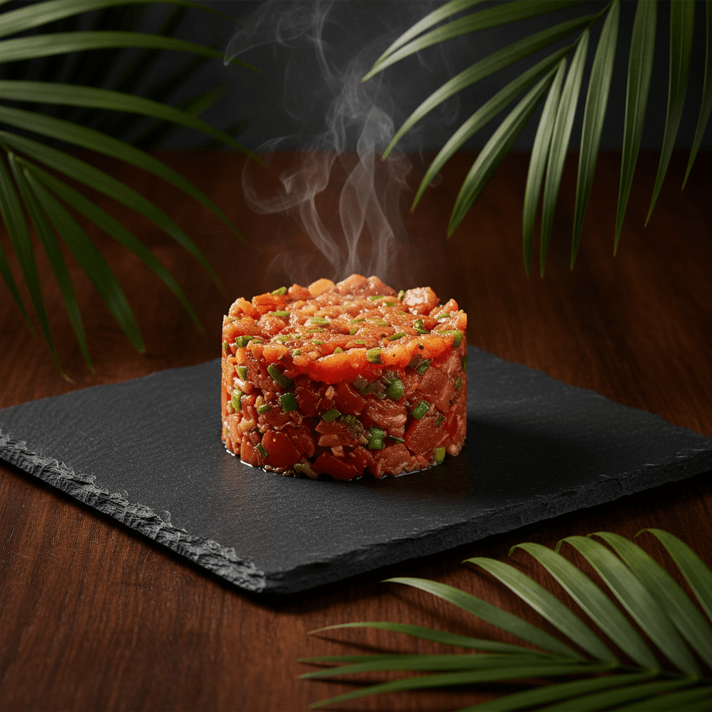 Porción de Hogao — Side of tomato-onion sofrito at Tropical Bites Chicago