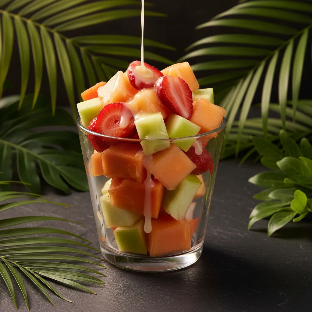 Ensalada Natural Saludable Pequeña — Pequeña — elige 5 frutas at Tropical Bites Chicago