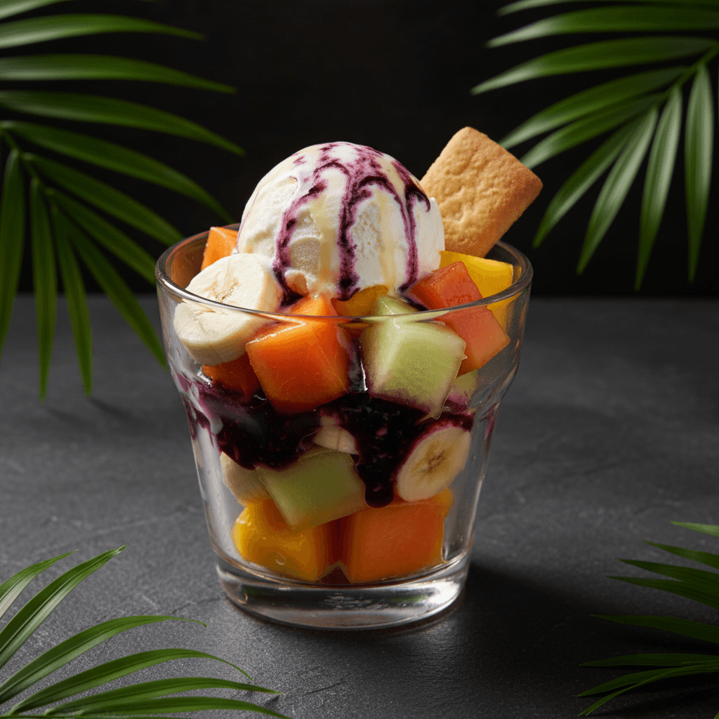 Small Tropical Fruit Salad — Smaller tropical fruit salad at Tropical Bites Chicago