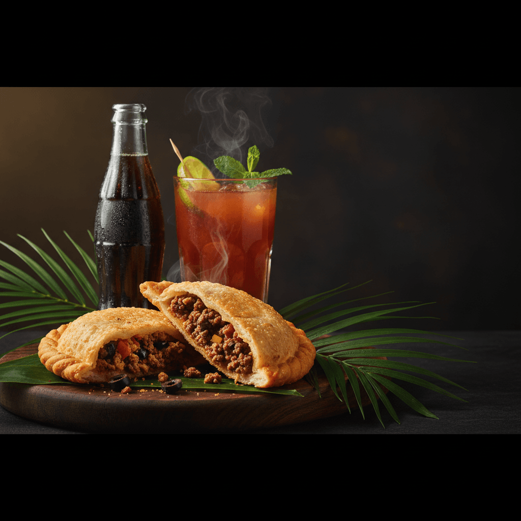 Combo Empanadas — 2 empanadas + soda for $7.99 — or natural juice for $11.99. | Tropical Bites Colombian restaurant Chicago