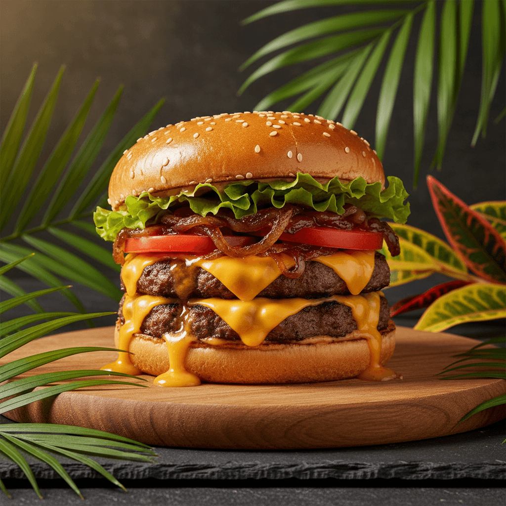 Tropical Cheese Burger